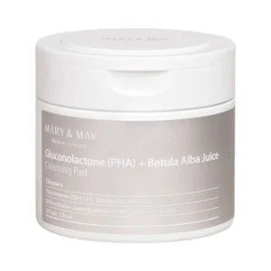 Mary & May - Gluconolactone (PHA)+Betula Alba Juice Cleansing Pad