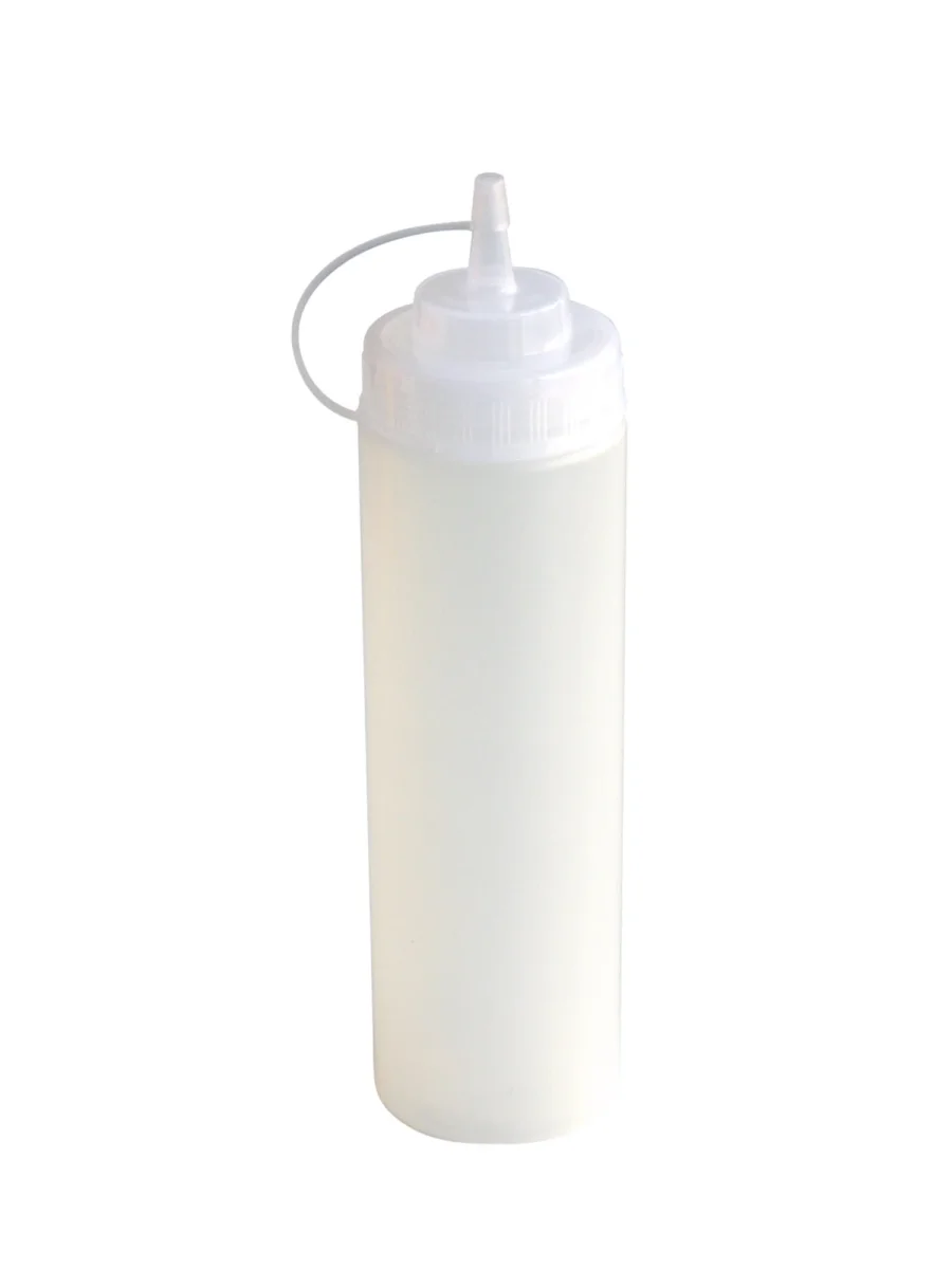 Squeeze-flaska Klar 760 ml, bred hals
