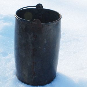 Hink/kruka i plåt
