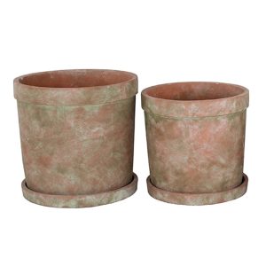 Krukor Antic Terracotta säljes parvis.
