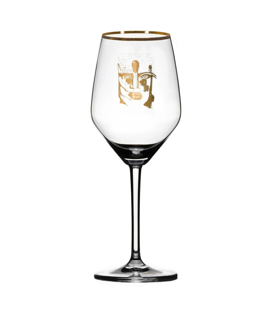 Rosé & Vitvinsglas 40cl Golden Dream GOLD - Bild 2