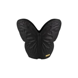 Vas 30 cm Secret Butterfly Svart