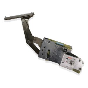 GRASS Hetal Kinvaro S-35 Typ 4 / D, kraftackumulator D (ENDAST vänster sida). Svängbar klaff med öppningsstöd och justerbar stängningsdämpning. Klaffbeslag inkl. Grått täcklock