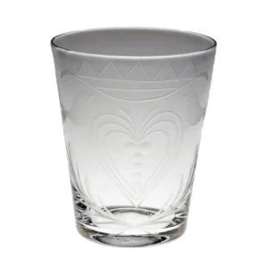 Graverat glas från Santo Domingo