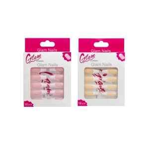 Ballerina false nails french