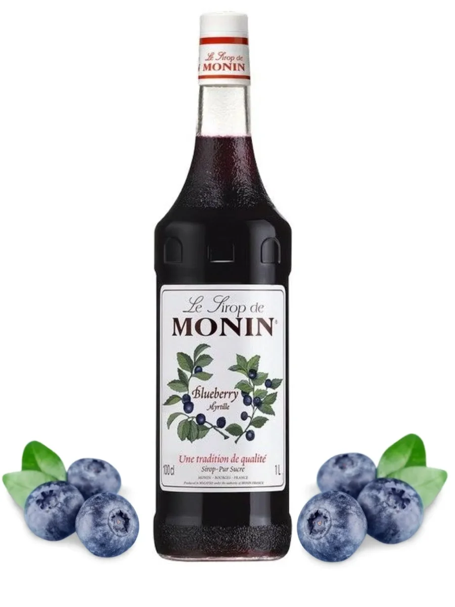 Monin Blåbärssirap - Bild 4