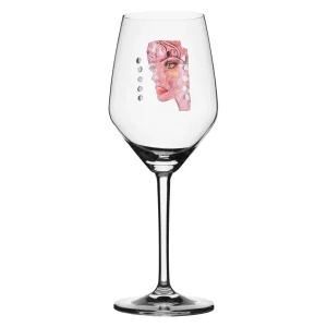 Rosé & Vitvinsglas 40cl Moonlight Queen Pink