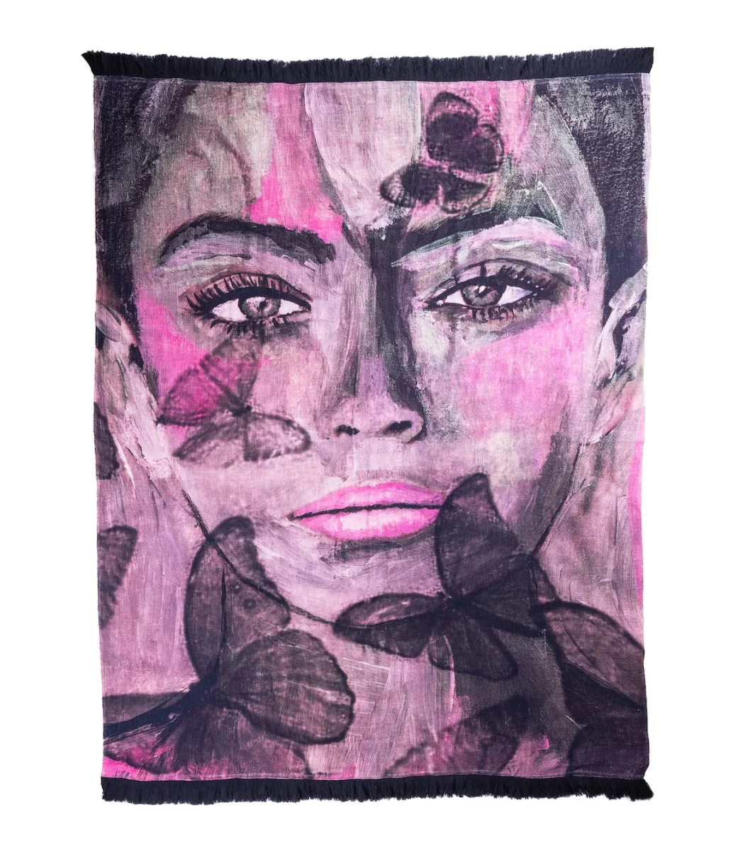Pläd Butterfly Queen 130x170 cm