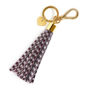 Teal Reflextofs – Burgundy rutig