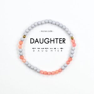 Armband, morsekod – DAUGHTER