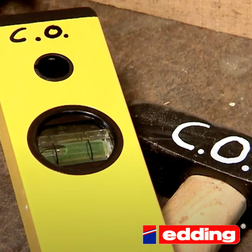 Edding 751 Paint Marker, Gul (1-2 mm) - Bild 4