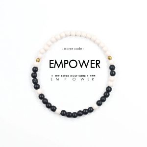 Armband, morsekod – EMPOWER