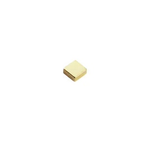 Supermagnet 5x5x2 mm, Block (guld)