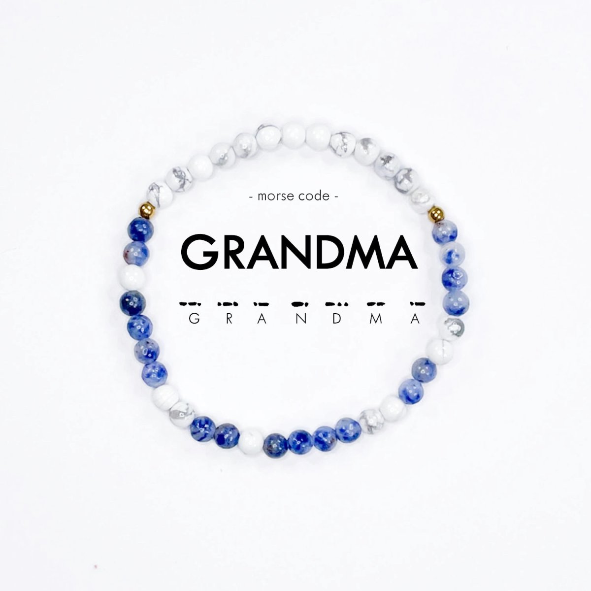 Armband, morsekod – GRANDMA - Bild 2