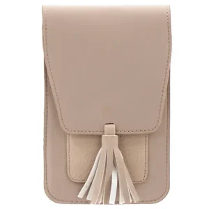 Harper Crossbody – Taupe / Beige