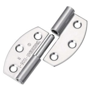 2 stycken högkvalitativt lyftgångjärn av SUS304 rostfritt stål, yta: blank polerad, 31 mm (1.3″), version: höger, B-1005-3-R. Högkvalitativt flaggskeppsgångjärn av V2A för fuktiga miljöer, fartyg, utomhuskök och mycket mer, av TAKIGEN (Japan)