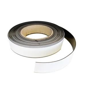 Magnetband Vit, 40 mm (10 meter rulle)