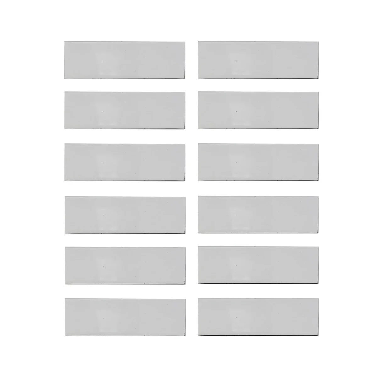 MagNotes 10x3 cm (12 st) - Vit - Bild 3