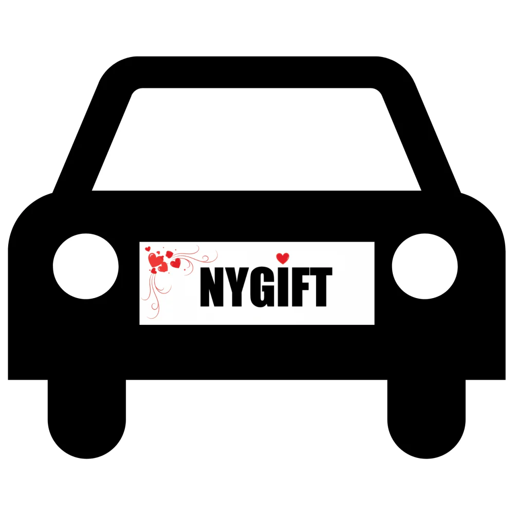 NYGIFTA - magnetskylt för bil - Bild 2