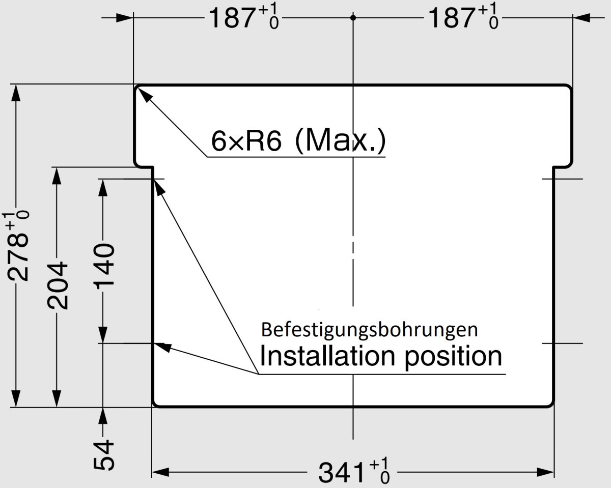 Högkvalitativt rektangulärt sopskydd för vertikal montering, med soft-close, av rostfritt stål, yta: matt satin, 310 mm (12,3″), AZ-GD310-HL. Avfallslucka i rostfritt stål, för gastronomi och mycket mer, av Sugatsune / LAMP® (Japan) - Bild 4