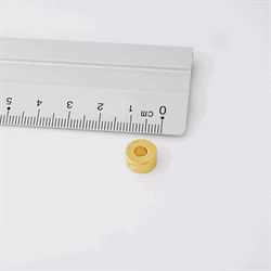 Supermagnet Ring 10x4x5 mm, Guld - Bild 2