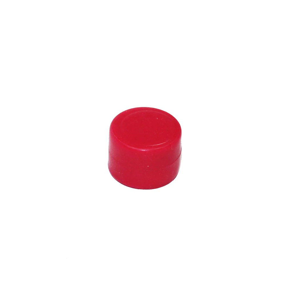 Gummimagnet Röd, 17x12 mm
