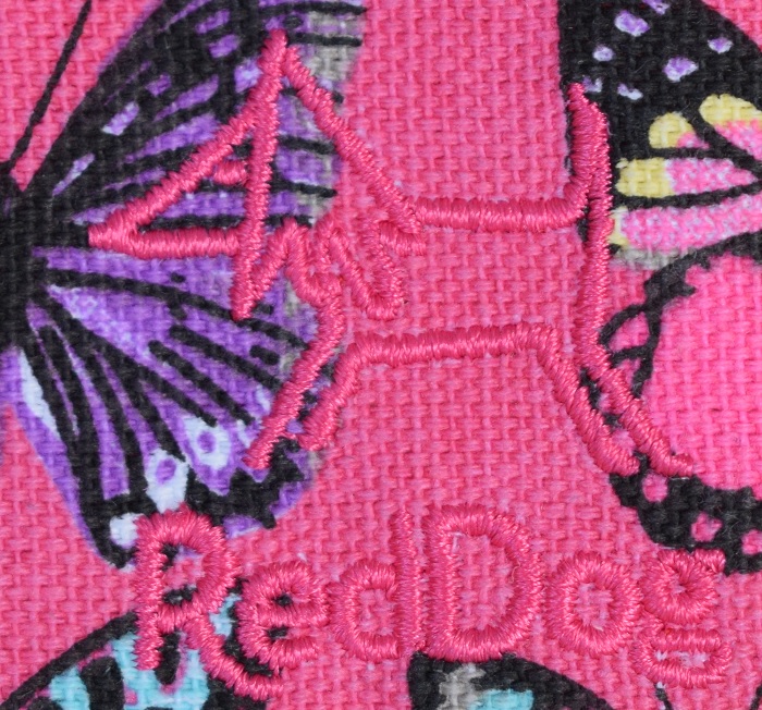Fodral, fjärilsmotiv – Rosa - Bild 4