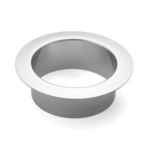 Rund soptömning av hög kvalitet, tillverkad av rostfritt stål, yta: blank polerad, 112 mm (4-13/32″), AN-DH008-MR (AN-DH001-MR). Avfallsavfall i rostfritt stål, för systemcatering, butiksinredning, skönhetssalong och mycket mer, av Sugatsune / LAMP® (Japan)