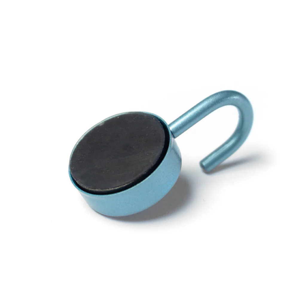 PORTA magnetkrokar Ø25 mm SKYBLUE, Metall 2 st - Bild 3