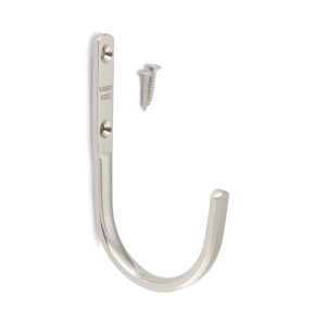 Högkvalitativ kraftig väggkrok av SUS304 rostfritt stål, 72 mm (2.9″), XL-CUJ70TT. V2A handdukskrok för badrum, pool, varvsindustri, husbil, utomhus, fuktig miljö och mycket mer, av Sugatsune / LAMP® (Japan)