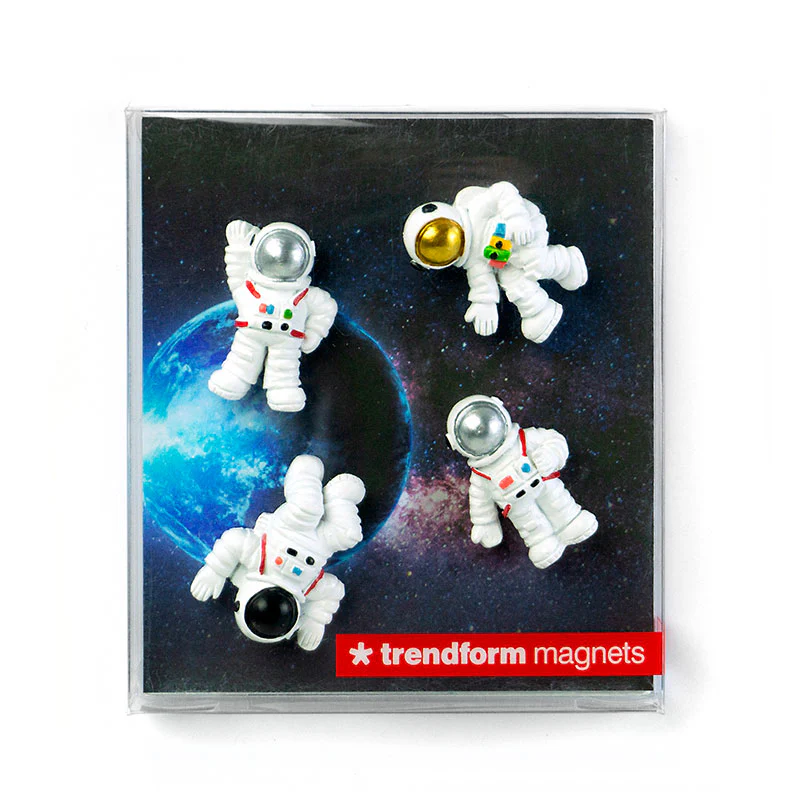 SPACE magneter, 4 st - kylskåpsmagneter - Bild 4