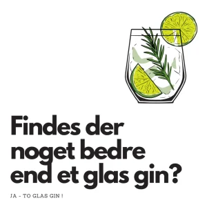 Mer gin - Kylskåpsmagnet 8x8 cm