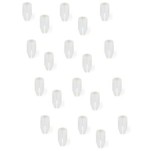 20 stycken robust drivhylsa lämplig för skruvar ⌀3 mm, tillverkad av nylon (PA), 11 mm (7/16″), 9003620. Praktisk expansionshylsa för möbelanslutning, montering på stomme, hyllmontering och mycket mer, från EMUCA