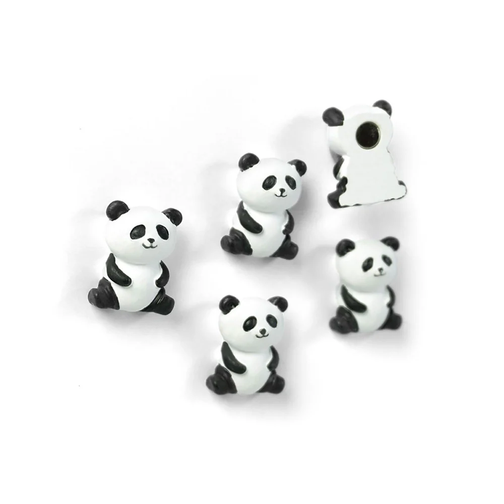 PANDA magneter, 5 st - kylskåpsmagneter - Bild 2