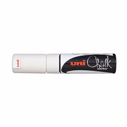 UNI Chalk Marker 8 mm, Vit XL (8,0 mm)
