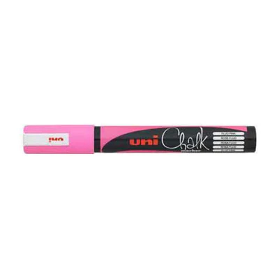 UNI Chalk Marker, Rosa (1,8 - 2,5 mm) - Bild 2