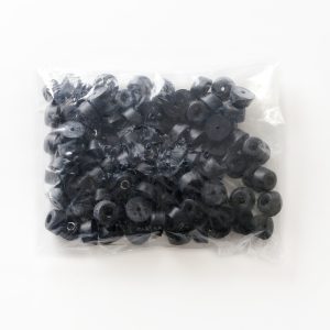 Justerbart ben, gummi, paket om 100 K-2010-P100, av Sugatsune / LAMP (Japan)